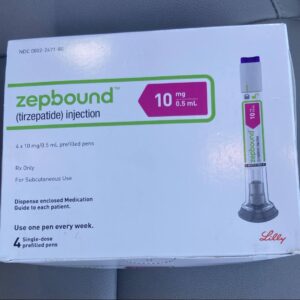 Zepbound (tirzepatide) injection 10 mg